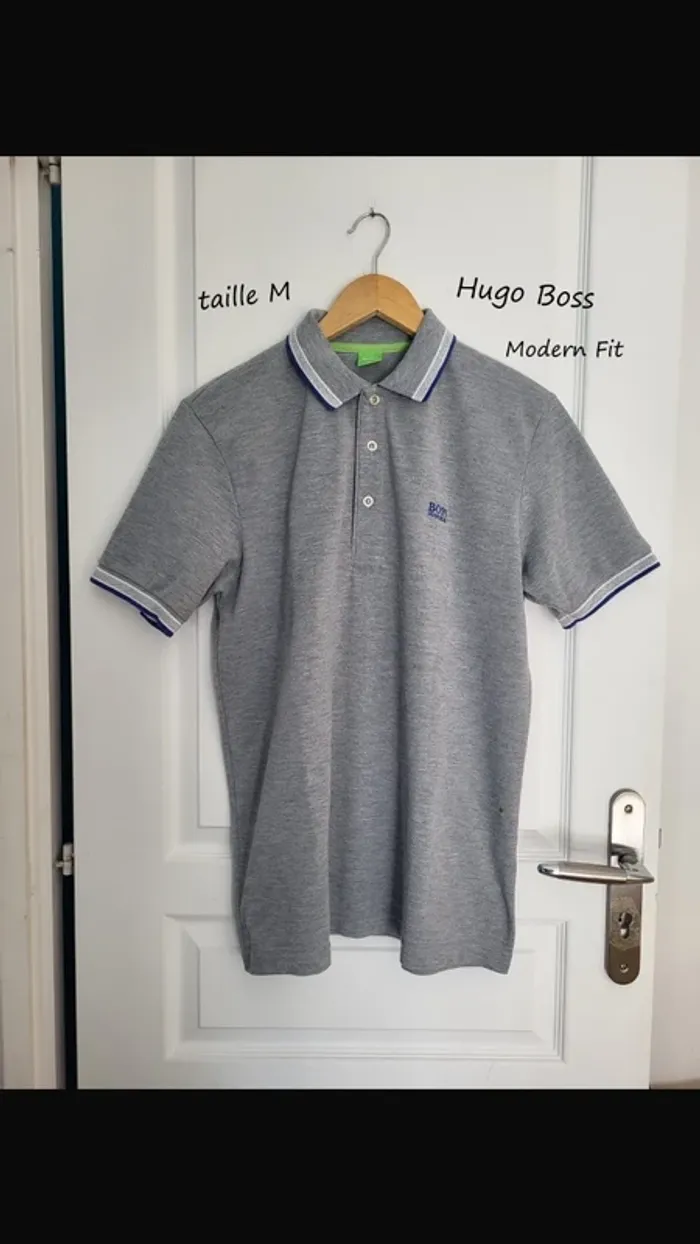 Polo manche courte Hugo Boss taille M coupe modern fit impeccable