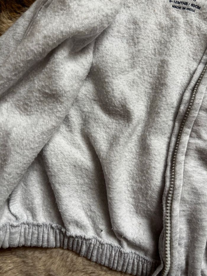 Gilet gris Primark t.9-12m - photo numéro 4