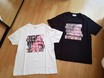 Lot de 2 tee-shirts lee cooper L