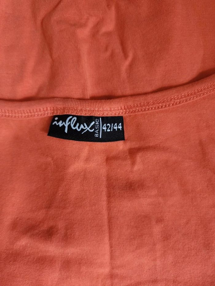 🌸Debardeur orange influx Taille 42/44🌸 - photo numéro 3