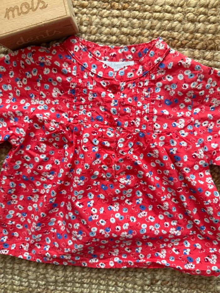Blouse Cadet Rousselle 6mois / 68cm - photo numéro 2