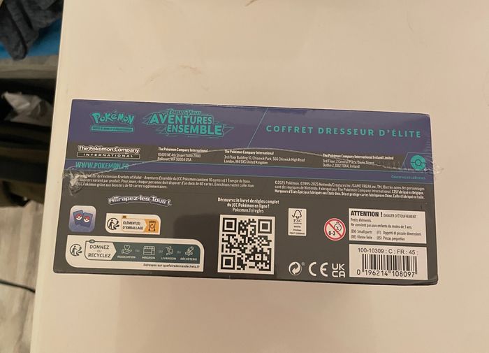Pokémon ETB EV9 Aventures Ensembles - photo numéro 3