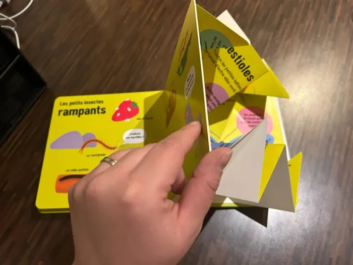 Livre Mes premières petites bêtes Patapon avec poster à déplier - photo numéro 9