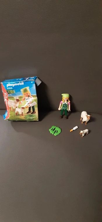 Playmobil special plus - fermière avec moutons 9356