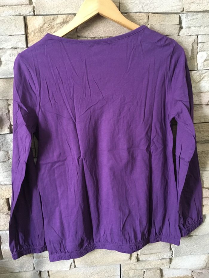 Haut manches longues violet/prune taille 38/40 - photo numéro 2