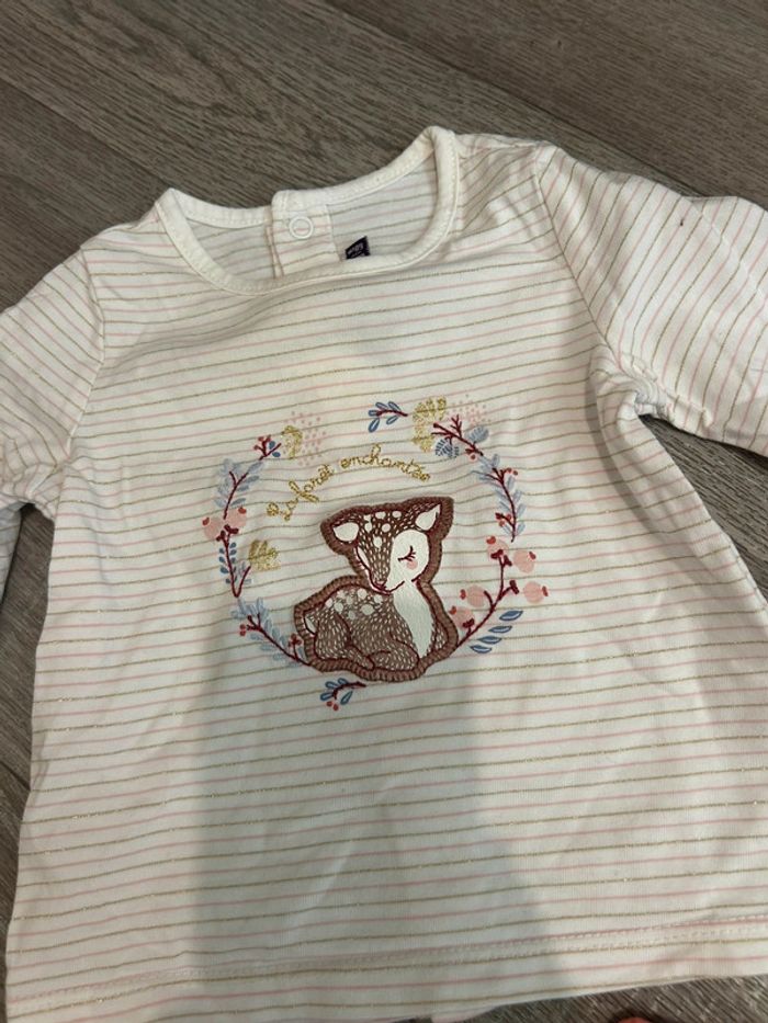 Lot de 2 t-shirt Sergent major taille 6 mois - photo numéro 3