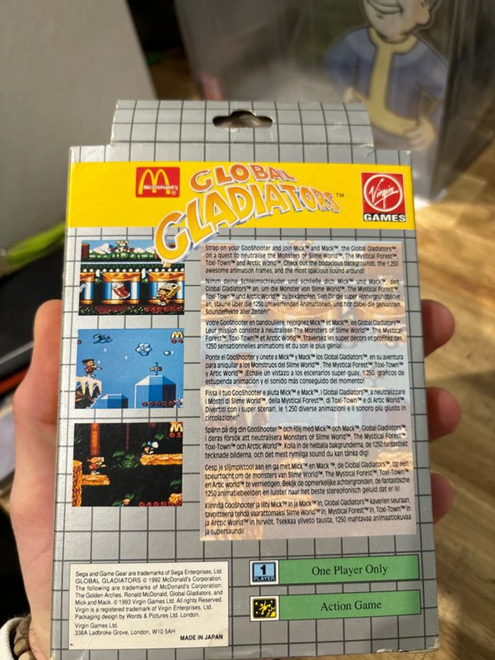 Global Gladiators - SEGA Game Gear - photo numéro 2