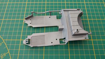 Support intérieur pièce détachée miniature Ferrari 250 testa rossa 1957 Burago Bburago 1/18 #B59