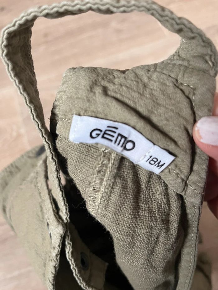 Combishort kaki 18mois - photo numéro 3