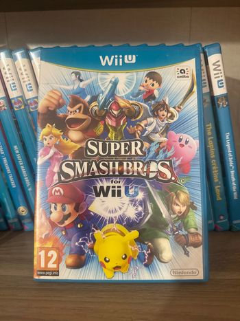Super smash bros jeu Wii u Mario