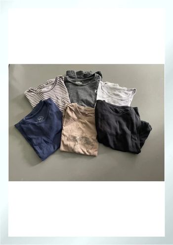 Lot maillots de corps 6/8 ans