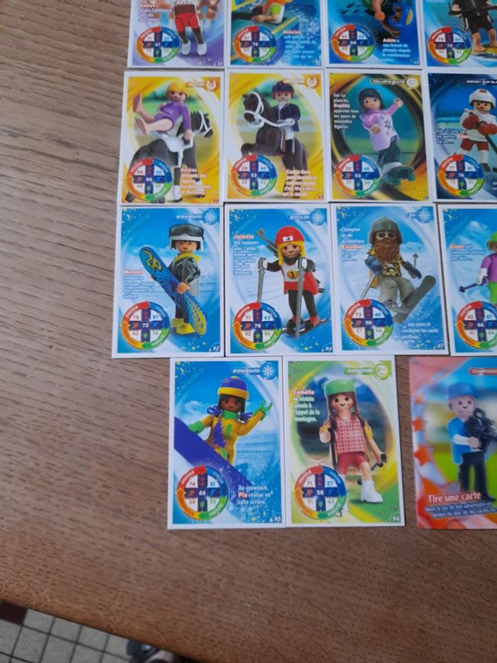 Lot 24 cartes Playmobil Neuf - photo numéro 4