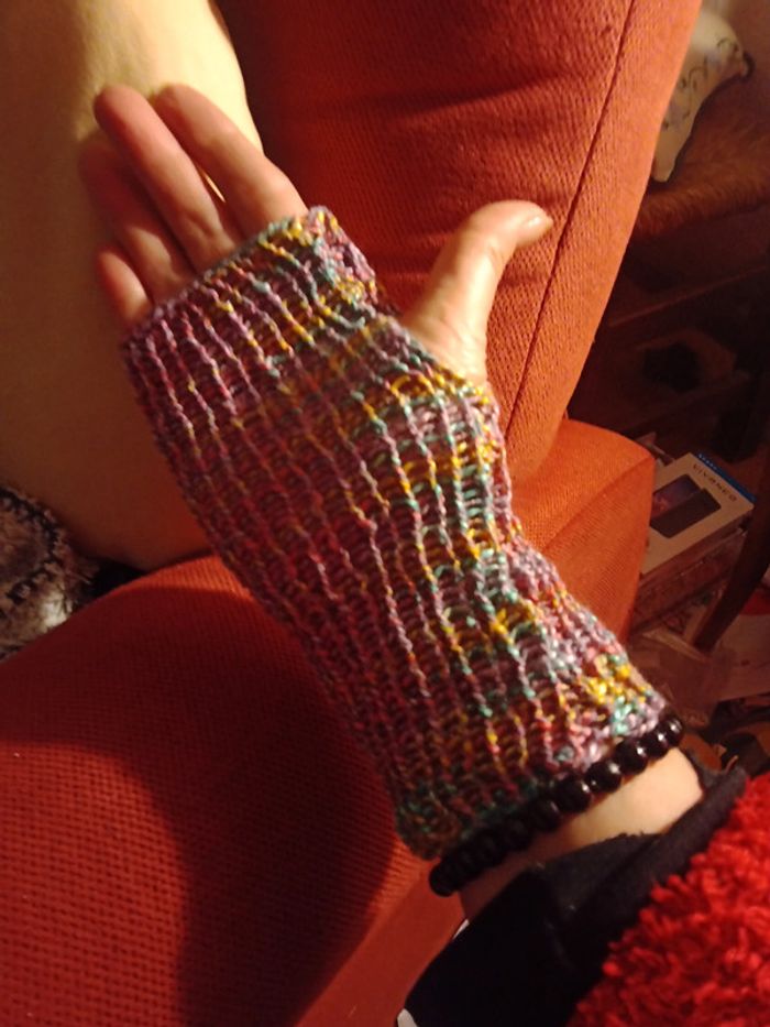 Mitaines multicolores - photo numéro 2