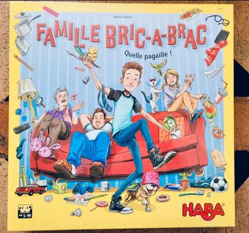 NEUF Jeu société Haba Famille Bric à brac grand coffret quelle pagaille !