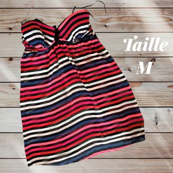 💤 Nuisette rayée Undiz – Taille M 💃