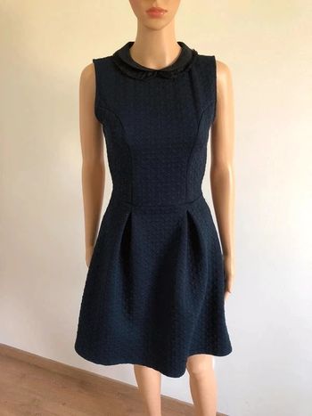 Robe bleue marine neuve sans manches Naf Naf taille XS (valeur 55€)