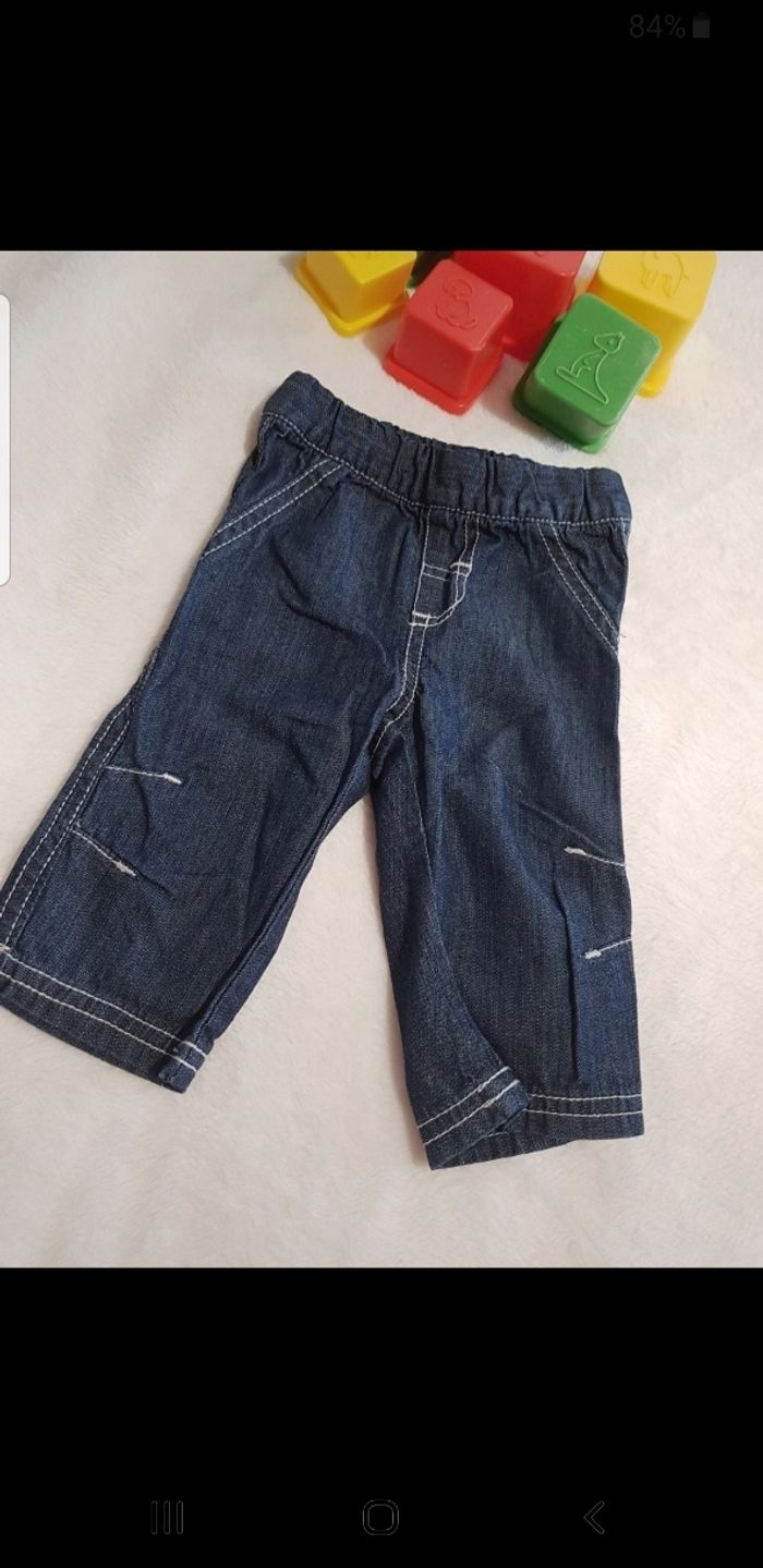 Jean bébé taille 1 mois