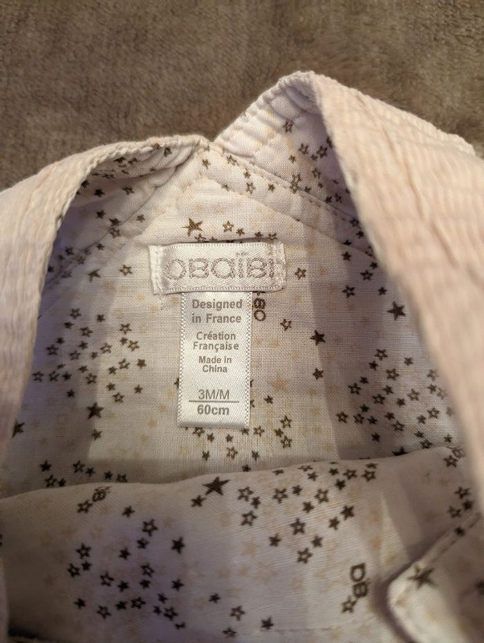 robe velours obaibi 3 mois - photo numéro 2