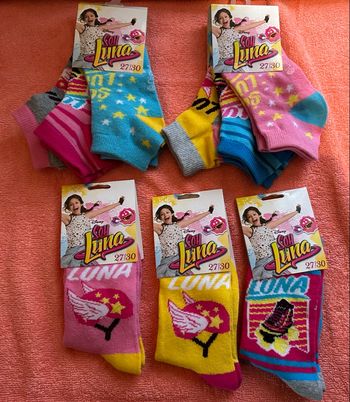 Lot de 9 paires Soy Luna 27/30