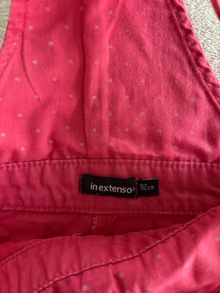 Robe salopette en jeans 2 ans 92 - photo numéro 3