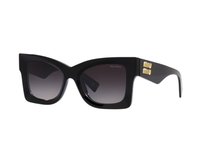 Lunette de soleil miumiu detail doré - photo numéro 1
