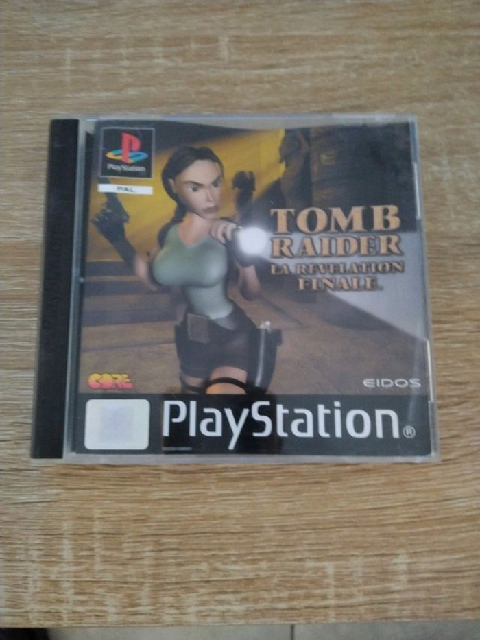 Jeu ps1 Tomb raider - photo numéro 2