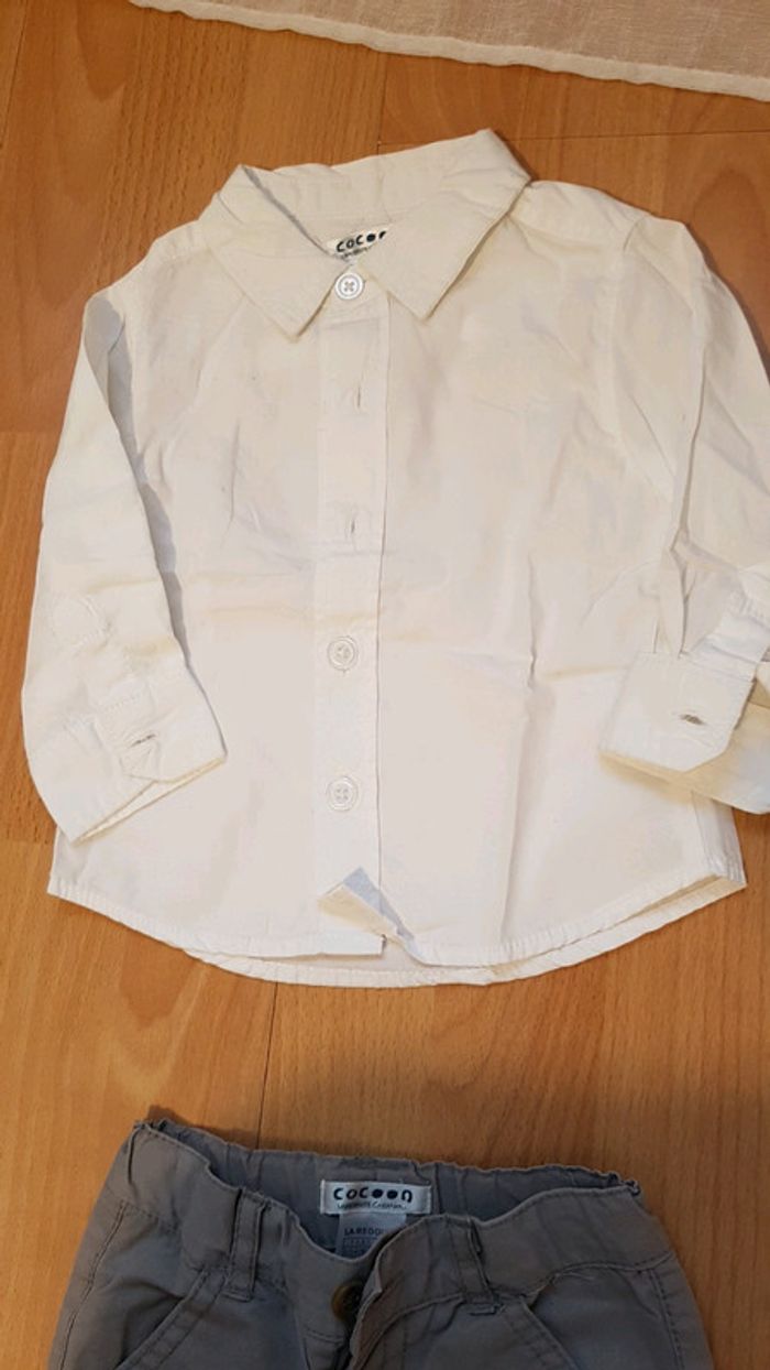 Ensemble pantalon chemise - photo numéro 3