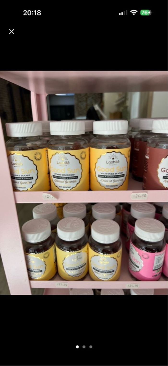 Lashilé beauty gummies ddm dépassée