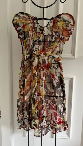 Robe transparente