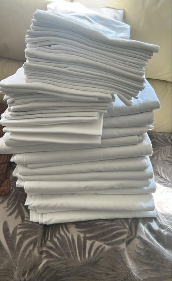 Lot de 10 draps