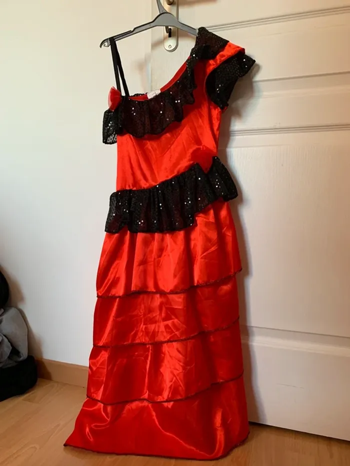 Déguisement Danseuse Espagnole 4-6ans (110cm) - photo numéro 3