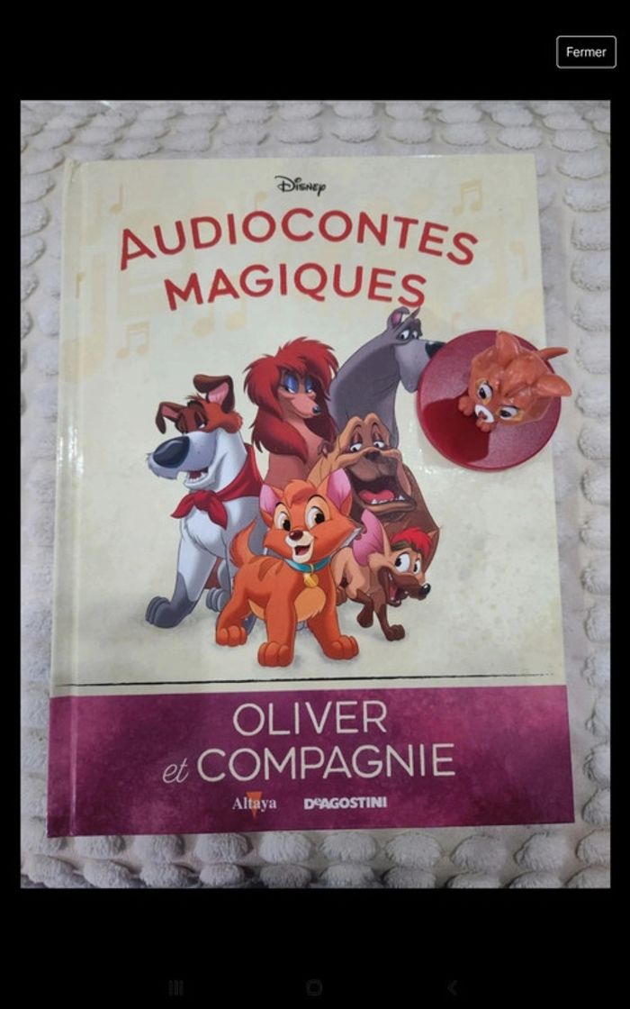 60Ēme audioconte magique altaya disney audio compte conte deagostini figurine magic comte