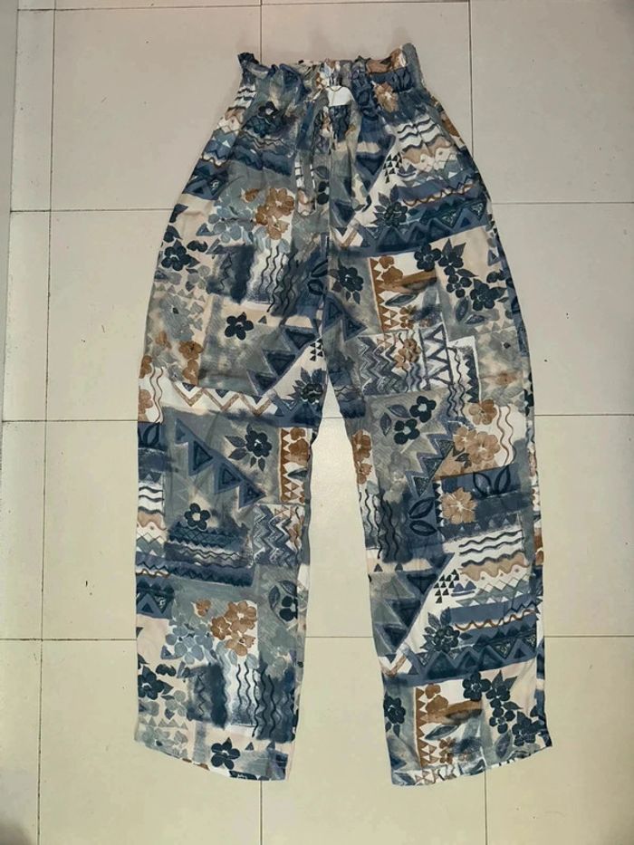 Pantalon taille haute droit T38/40 neuf