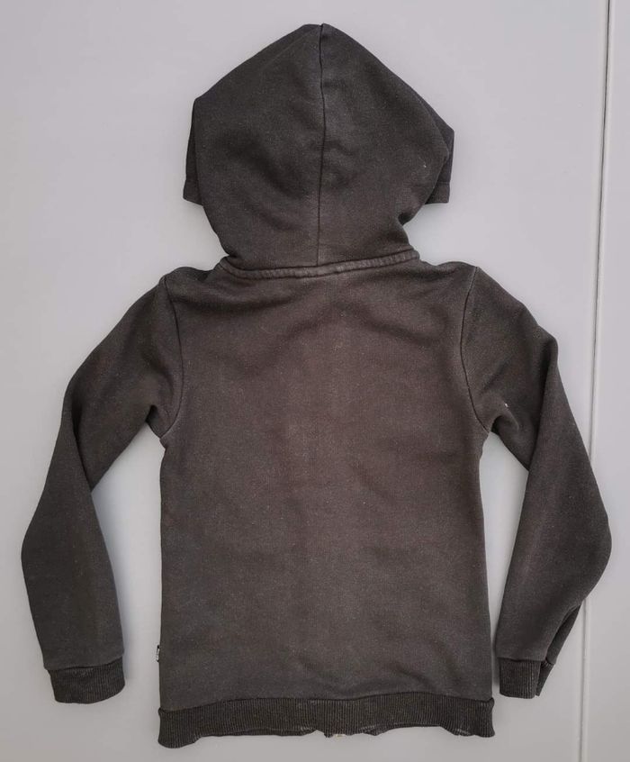 Sweat à capuche zippé 7 - 8 ans fille Puma - photo numéro 2