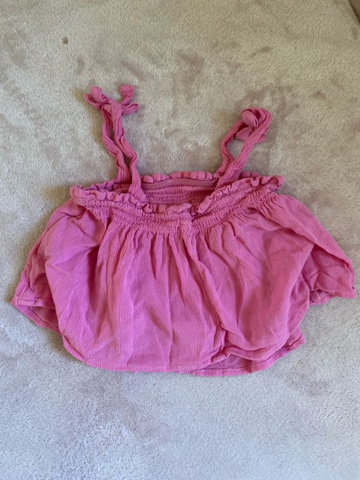 Débardeur ample rose primark 1 an 1/2 - 2 ans 92 cm - photo numéro 4