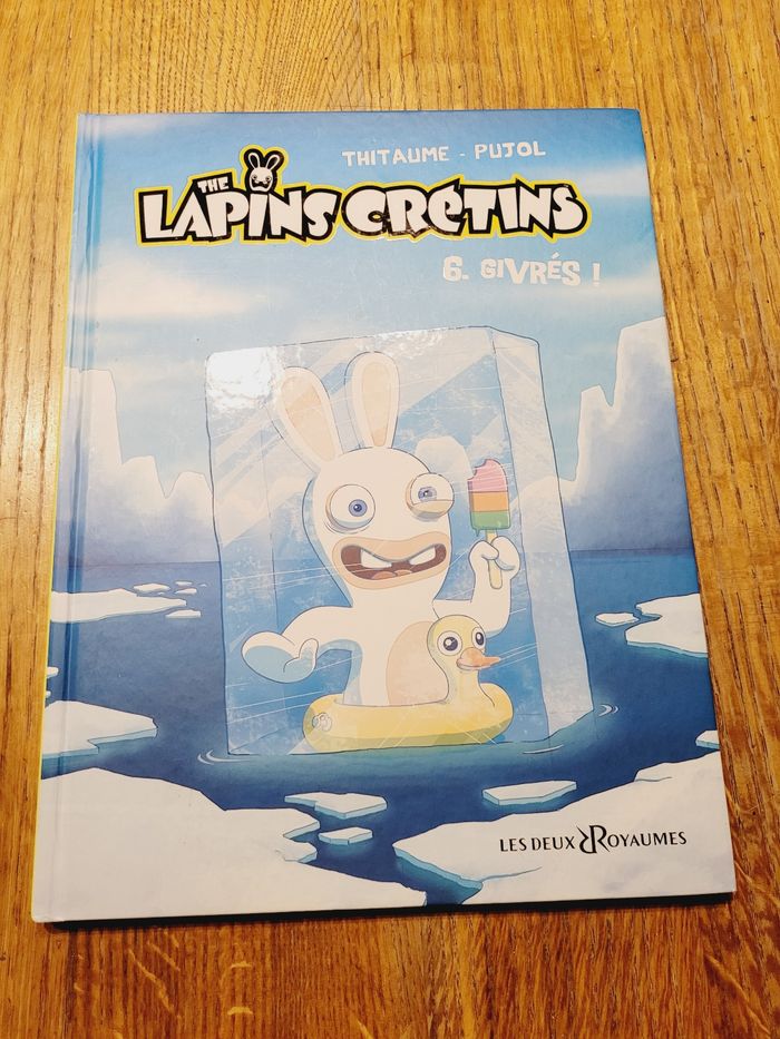 4 BD 🐰 The Lapins Crétins 🐰 tomes 4, 6, 13 et cherche et trouve - photo numéro 3