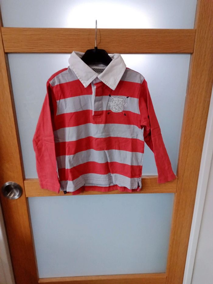 T-shirt Polo manches longues Garçon 6 ans