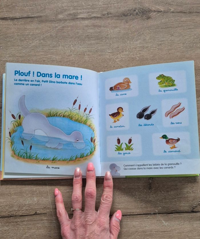 Livre L'imagier de Petit Dino à la ferme - photo numéro 8