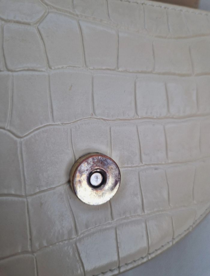 Sac a main / sac a bandoulière beige - photo numéro 9