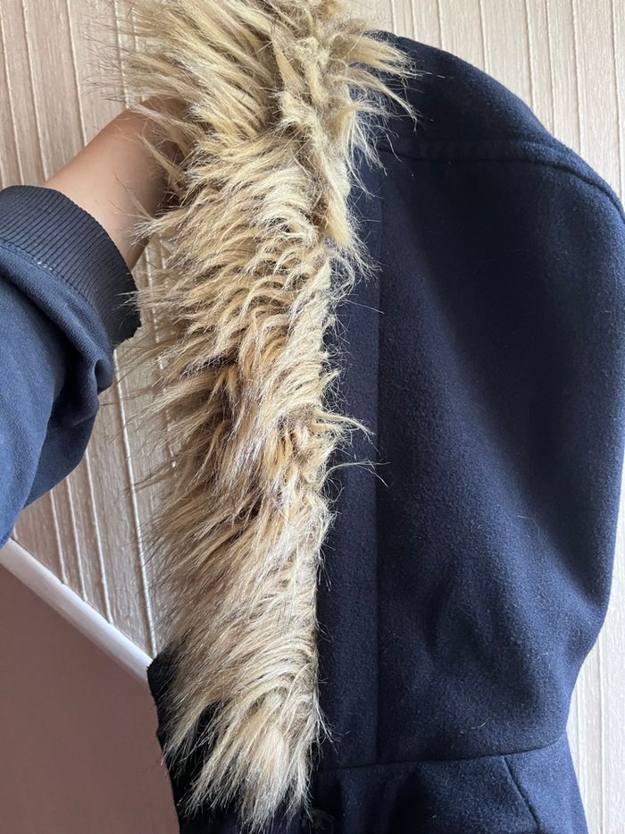 Cape bleu foncé taille 36 - photo numéro 9