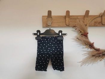 Legging marine fleurs