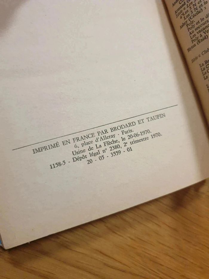 Livre Les 3N et la maison brulée - Bibliothèque rose - 1970 - photo numéro 5