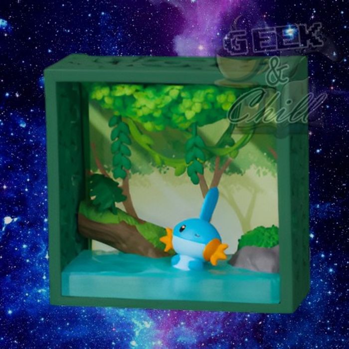 Figurine Re-Ment Pokémon - Frame Deep Wood - Gobou