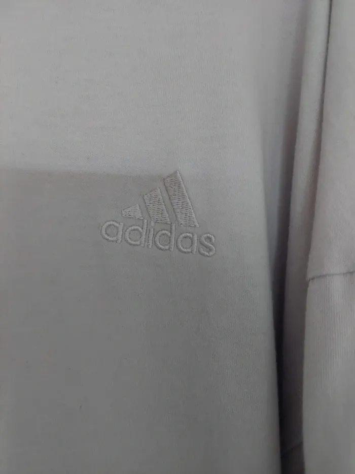 T-shirt manches longues Adidas violet pastel – Taille L - photo numéro 2