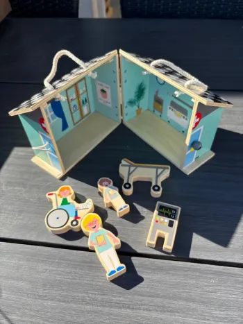 Maison hôpital en bois