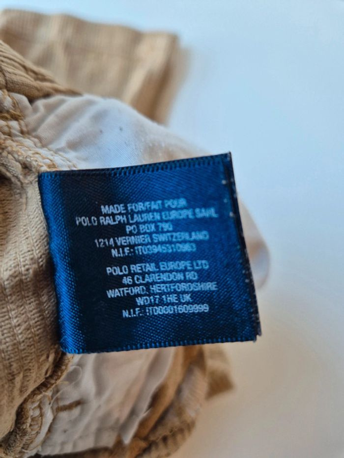 Pantalon en velours côtelé Polo by Ralph Lauren taille 24 mois 2 ans - photo numéro 4