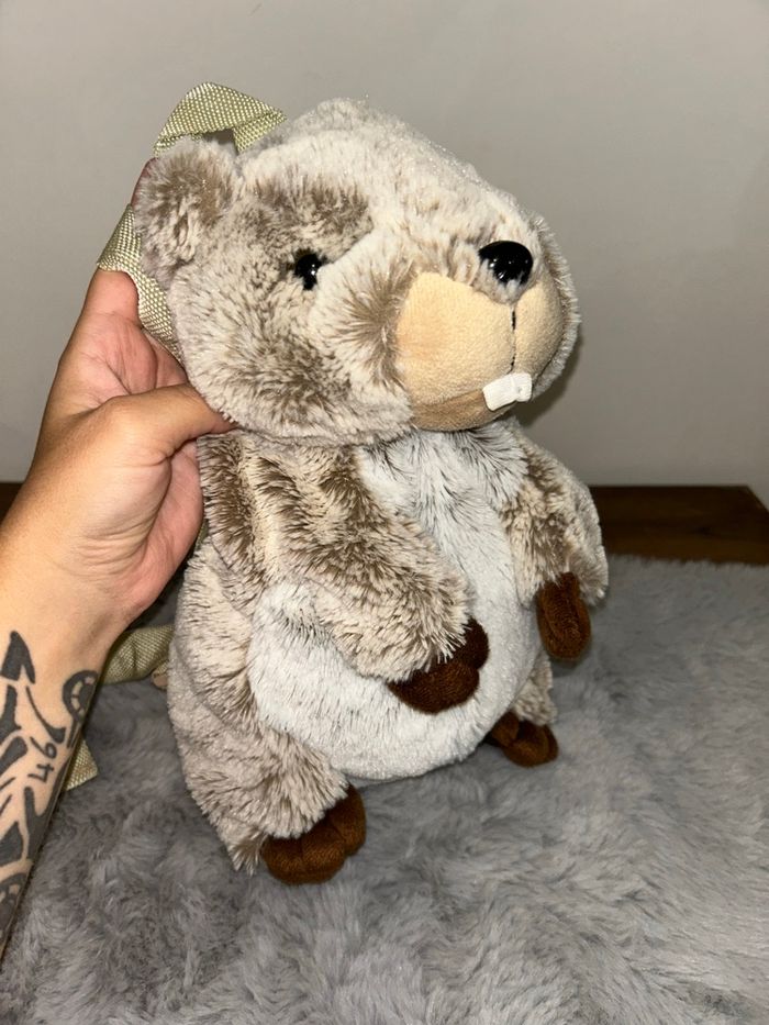 Petit sac à dos marmotte