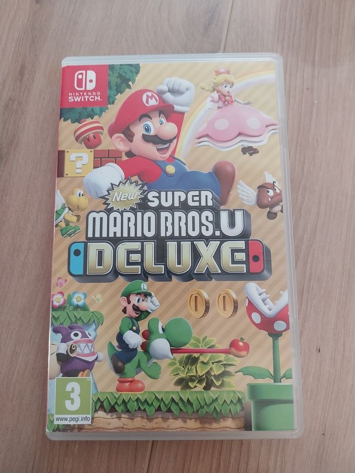 Jeu switch super Mario deluxe