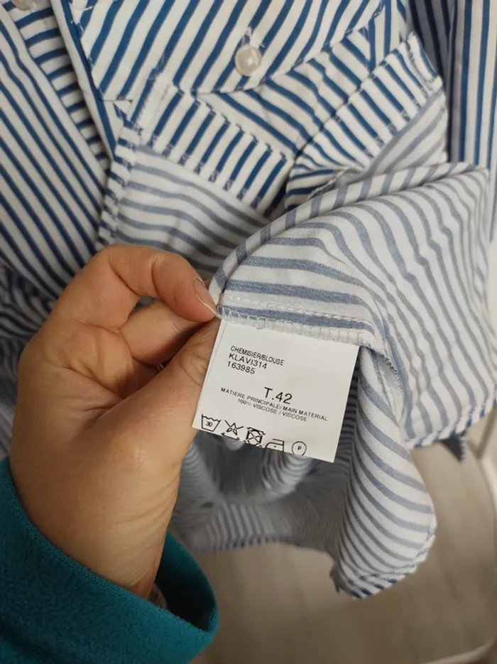 Chemise manches longues Riu taille 42 - photo numéro 4