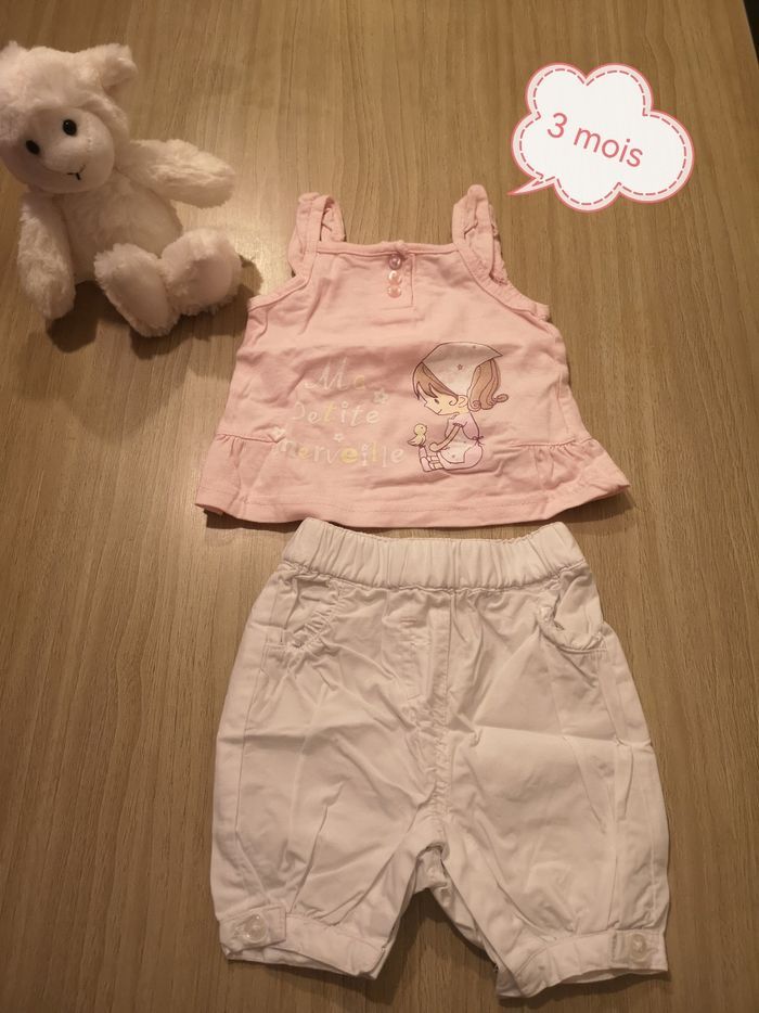 Ensemble short débardeur